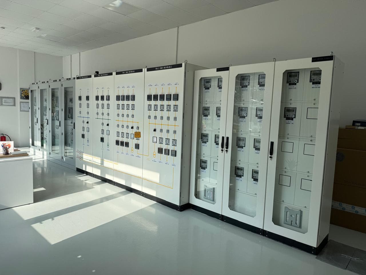 Kontrol odası görünümü